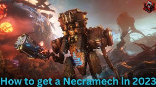 Warframe How to Unlock the Necramech in 2023 [upl. by Kahaleel]