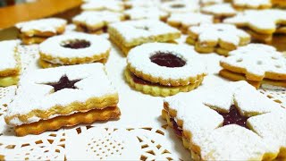 Biscotti Natalizi di frolla alla mandorle [upl. by Mat]