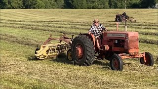 Raking Hay 9624 [upl. by Oehsen]