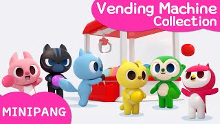 Learn colors with MINIPANG  🦾Claw amp Vending machine Collection  MINIPANG TV 3D Play [upl. by Bernetta]