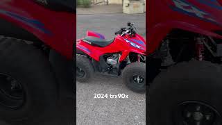 2024 Honda trx90x atv quads trx90 sportquads pitbike pitquad [upl. by Tnarg]