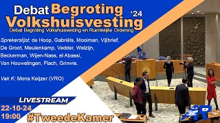 Terugkijken Debat over begroting Volkshuisvesting amp Ruimtelijke Ordening  Tweede Kamer [upl. by Tiff630]