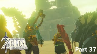 Divine Beast Vah Naboris  Legend of Zelda Breath of the Wild  Part 37 [upl. by Saraann]