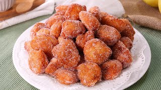 Buñuelos de Manzana ¡Fáciles rápidos y deliciosos [upl. by Dione209]