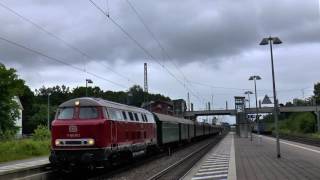 78 468 auf der Marschbahn  18062016  Beste Soundeinlage [upl. by Lilak]