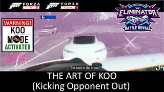 Forza Horizon The Eliminator The Art of KOO Kicking Opponent Out [upl. by Olivann]