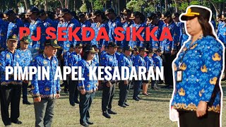 PJ SEKDA SIKKA  PIMPIN APEL KESADARAN [upl. by Venezia]