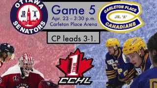 CCHL Bogart Cup Game 5 Teaser [upl. by Virge]