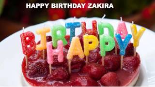 Zakira Cakes Pasteles  Happy Birthday [upl. by Rockel]