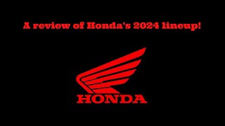 Check out Hondas 2024 lineup [upl. by Nnylodnewg]