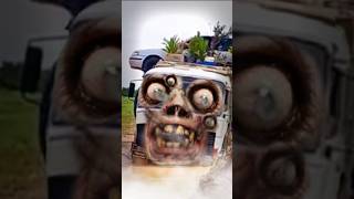 Truk Zombie gendong mobil dijalan berlumpur shorts truck truk mobiltruck mobiltruk [upl. by Asenej]