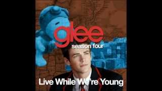 Glee  Whistle  Live While Were Young [upl. by Jany814]