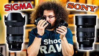 ULTIMATE LENS BATTLE Sony 50mm F14 GM vs Sigma 50mm F14 DG DN Art Real World Review [upl. by Armanda496]