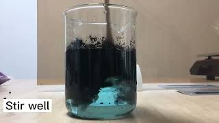 Decolorization experiment of activated carbon [upl. by Adiraf]