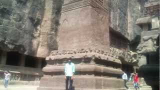 Ellora cave temple Kailashnath Rock cut temple [upl. by Otilegna]