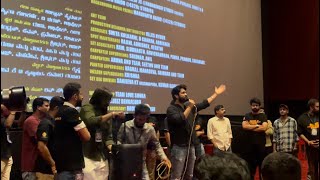 Bachelor party movie rakshith shetty entry  fan show [upl. by Gnuhc]