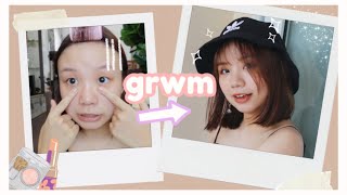 GRWM💗  3CE Overtake Romampnd Better Than Cheek APIEU Juicy Pang Mousse Tint 跟我一起化妝 X monolids單眼皮 [upl. by Hsemin436]