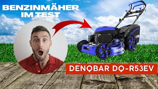 Denqbar BenzinRasenmäher DQR53EV Test amp Erfahrungen [upl. by Revert678]