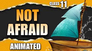 We are not afraid to die CLASS 11  ANIMATION  explanation In hindi LINE BY LINE padhle🔥 [upl. by Ttennaej]