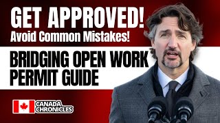 Complete Guide to Bridging Open Work Permit  Canada Immigration 2024  IRCC Update [upl. by Neyuq]