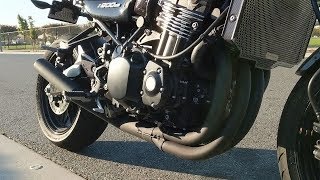 Kawasaki Z900RS KFactory CSR Exhaust Sound [upl. by Loralee]