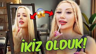 GAMZE İLE İKİZ OLDUK [upl. by Lezlie]