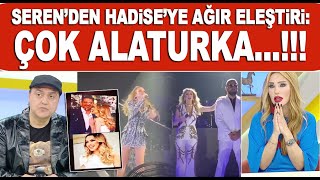 Hadise nişan fotoğraflarını yayınladı Seren Serengilden Hadiseye kıyafet eleştirisi [upl. by Helban30]