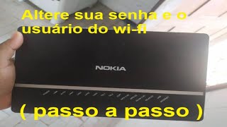 Como mudar a senha do oi fibra pelo celular [upl. by Harimas]