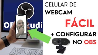 Celular Webcam OBS [upl. by Yrret]