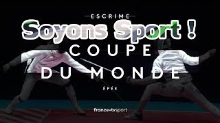 France Ô  Escrime Championnats du Monde à lÉpée [upl. by Vasyuta320]