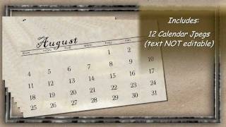 Calendar Pages Transitions Pack [upl. by Engamrahc739]