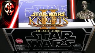 Star Wars KOTOR II Collector Unboxing [upl. by Enaj107]