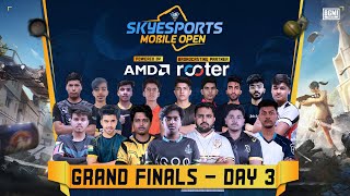 HINDI  MOBILE OPEN  BGMI  GRAND FINALS  Day 3  RNT Blind IQOOSoul XSpark Entity TT [upl. by Woodsum]