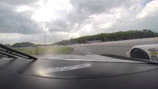 Ty Majeski In Car FEATURE  Illiana Speedway 052614 [upl. by Anicnarf]