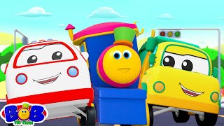 Transport Adventure Song amp Cartoon Video for Kids by Bob The Train [upl. by Idnil675]