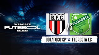 JOGO COMPLETO  BOTAFOGO SP X FLORESTA EC  Copinha  13012024 [upl. by Kcinemod]