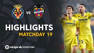 Resumen de Villarreal CF vs Levante UD 50 [upl. by Bach]