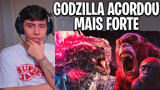 REACT Análise completa do novo trailer de Godzilla x Kong The New Empire  O Novo Império [upl. by Merrili123]