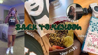 BACK TO SCHOOL RESET  acai bowls shopping journaling nature walk finding peace Logan Sanaa [upl. by Eng]