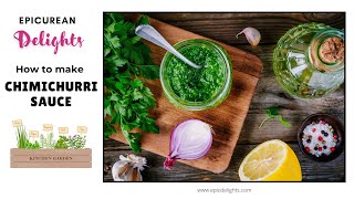 AWSOME Chimichurri Sauce Recipe [upl. by Ramak]