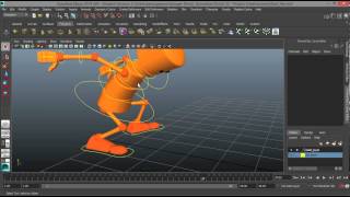 Animating a Backflip in Autodesk Maya 2014 [upl. by Ydok]