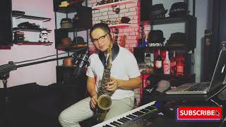 EL SHADDAI  DAMEZ NABABAN SAX COVER [upl. by Adlig282]