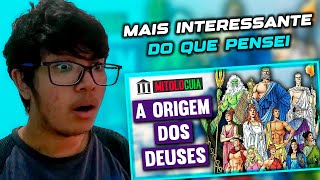 O CÉU E A TERRA FIZERAM REACT  A Origem dos Deuses  MITOLOGIA GREGA [upl. by Ahkihs]