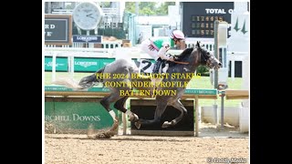 2024 BELMONT STAKES CONTENDER PROFILES  BATTEN DOWN [upl. by Ardna]