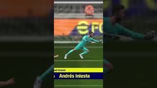 New epic Iniesta in efootball 2025 [upl. by Edyaw]