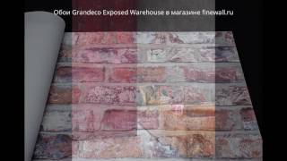 Обои в стиле лофт Grandeco Exposed Warehouse [upl. by Lash100]