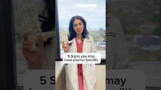 5 Signs You May Have Plantar Fasciitis 🦶🏼With Foot amp Ankle Surgeon Dr Hira Mirza [upl. by Shoemaker]