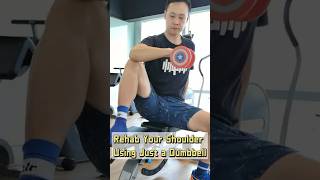 Rotator Cuff Drills Using Just a Dumbbell shorts [upl. by Eulalie]