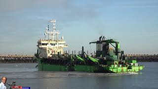 DEME group pallieter baggerschip zeebrugge [upl. by Letsyrk]