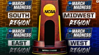 2023 NCAA Tournament PICK TO WIN For EVERY Region  CBS Sports [upl. by Hulbert541]